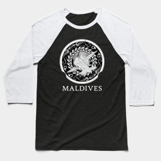 Hammerhead Shark Maldives Diving Baseball T-Shirt